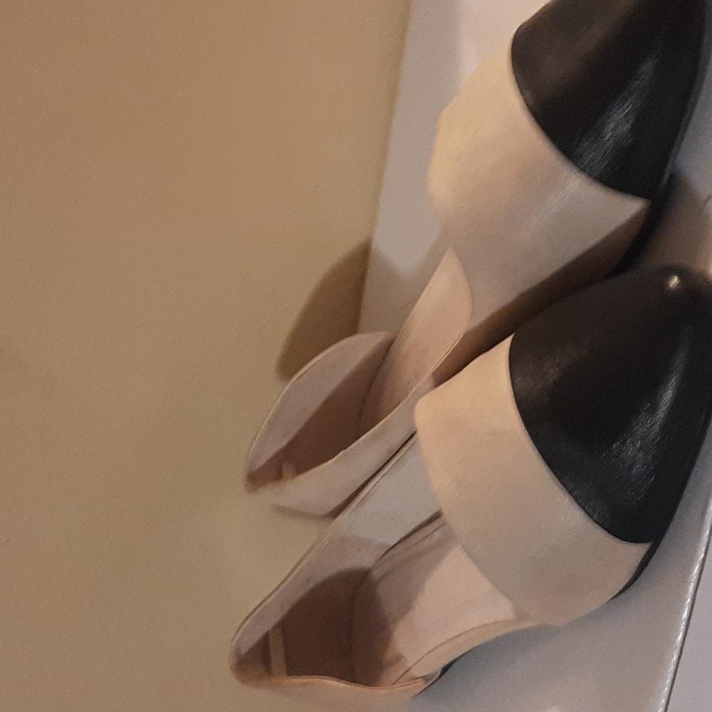 Women CHOCOLAT BLU D'Orsay Colorblock Leather Flats